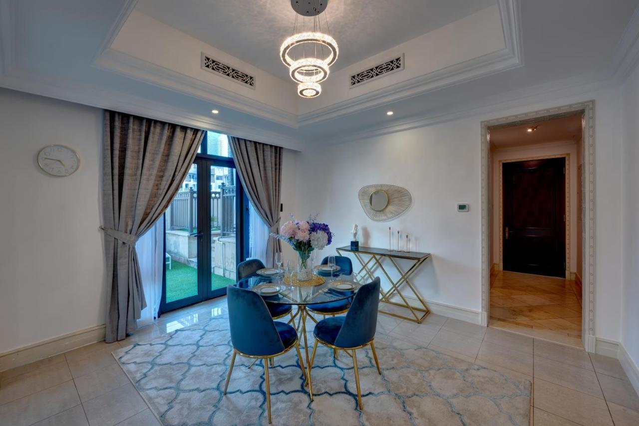 Durrani Homes - Unique Garden Apt At Souk Al Bahar Besides Dubai Mall & Burjkhalifa With Private Jaccuzi Buitenkant foto